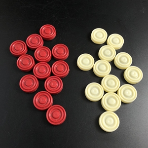 Шашки, СССР, дорожный набор на магнитах, 1980-е гг. 002014 - фото 23244