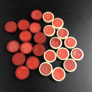 Шашки, СССР, дорожный набор на магнитах, 1980-е гг. 002014 - фото 23245