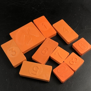 Игра головоломка «Рыжий осёл» , СССР, 1980-е гг. 002016 - фото 23279