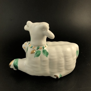 Статуэтка «Коза», Дулёво, фарфор, Россия, 1991 год 002021 - фото 23365