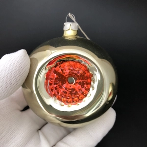 Набор советских ёлочных игрушек «Прожектор», СССР, 1970 гг 002024