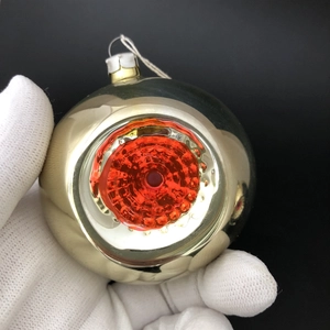Набор советских ёлочных игрушек «Прожектор», СССР, 1970 гг 002024