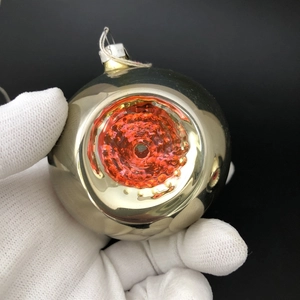 Набор советских ёлочных игрушек «Прожектор», СССР, 1970 гг 002024