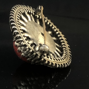 Винтажная чешская брошь «Артишок», 1950-е гг. 002029 - фото 23495