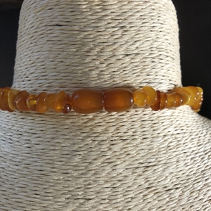 Бусы из природного балтийского янтаря, 66 см , Калининград, СССР, 1980-е гг. 002039 - фото 23811