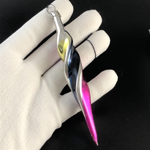 Набор советских ёлочных игрушек «Прожектор и сосулька», СССР, 1970 гг 002047 - фото 23976