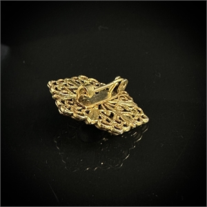 Винтажная чешская брошь «Цветочек», 1970-е гг. 002064