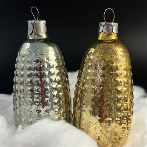 Набор советских ёлочных игрушек «Ёжик», СССР, 1980 гг 002065