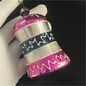 Набор советских ёлочных игрушек «Колокольчик», СССР, 1950-60 гг 002066