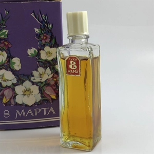 Духи «8 марта», 30 мл, Новая Заря, СССР, 1982-й г. 000681