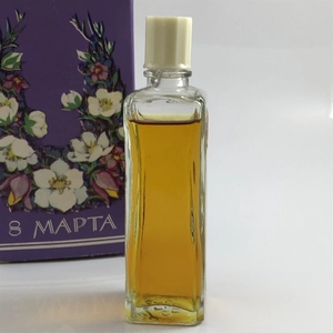 Духи «8 марта», 30 мл, Новая Заря, СССР, 1982-й г. 000681