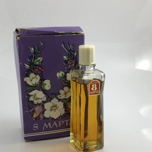 Духи «8 марта», 30 мл, Новая Заря, СССР, 1982-й г. 000681