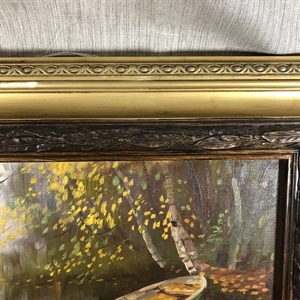 Золото осени. Дроздов Андрей Юрьевич. Холст, масло, Россия, 2006 г. 000283 - фото 4564