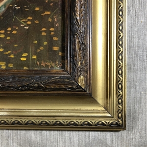 Золото осени. Дроздов Андрей Юрьевич. Холст, масло, Россия, 2006 г. 000283 - фото 4567