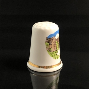 Коллекционный наперсток, фарфор, Англия, 1970-1980-е гг. 001469 - фото 6514