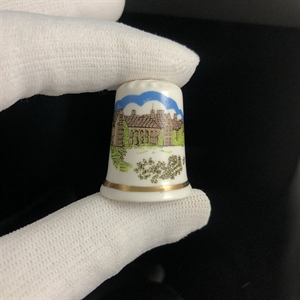 Коллекционный наперсток, фарфор, Англия, 1970-1980-е гг. 001469 - фото 6517