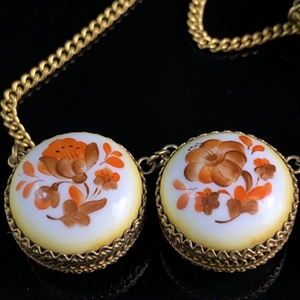 Колье «Цветы», ростовская финифть, СССР, 1980-е гг. 001489 - фото 6546 Колье «Цветы», ростовская финифть, СССР, 1980-е гг. 001489 - фото 6546