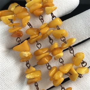 Кулон из цельного природного янтаря, Прибалтика, 1970-е гг. 001627 - фото 7408