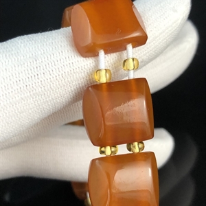 Браслет из прессованного Балтийского янтаря (12.6 гр), Калининград, СССР, 1980-е гг. 001558 - фото 752