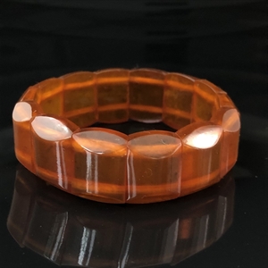 Браслет из формованного Балтийского янтаря , Калининград, СССР, 1980-е гг. 001332 - фото 808