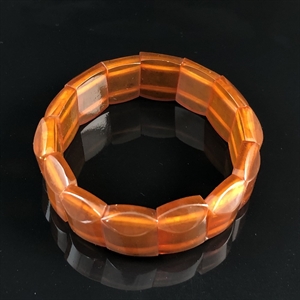 Браслет из формованного Балтийского янтаря , Калининград, СССР, 1980-е гг. 001332 - фото 813