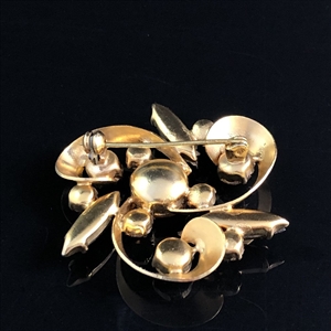 Брошь «Завиток», ЧССР, 1980-е гг. 001608 - фото 966