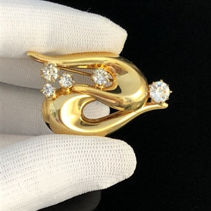 Брошь «Змейка», ЧССР, 1990-е гг. 001719 - фото 976